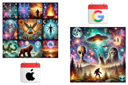 Cosmic Calendars